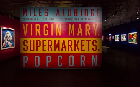 virgin mary. supermarkets. popcorn: miles aldridge on his 